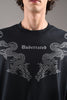 URC Dragon Black Baggy Fit T-Shirt Men Pic 2