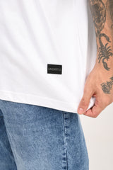 Splashed URC White Oversized T-shirt Men