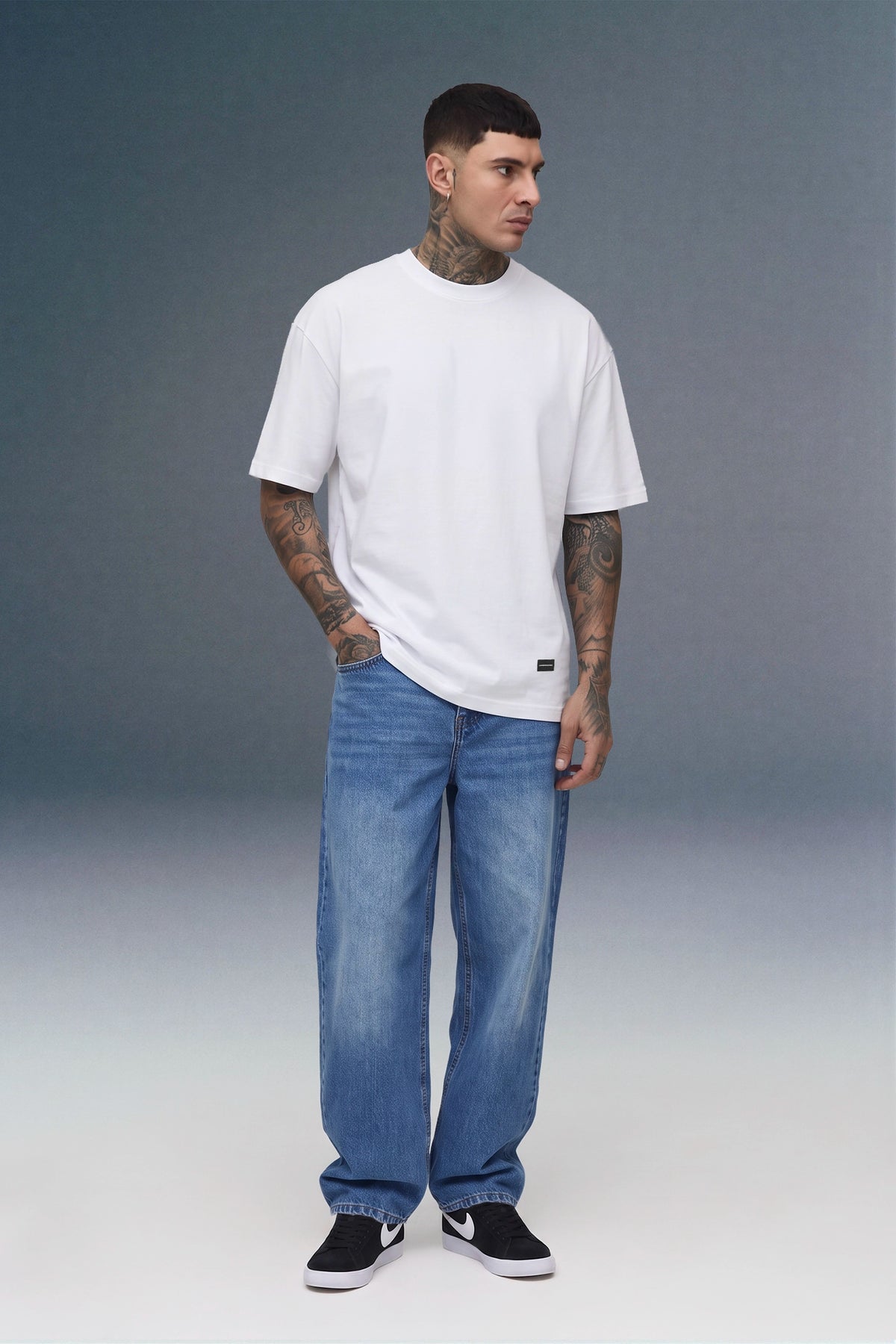 Ronaldo World Cup White Oversized T-shirt