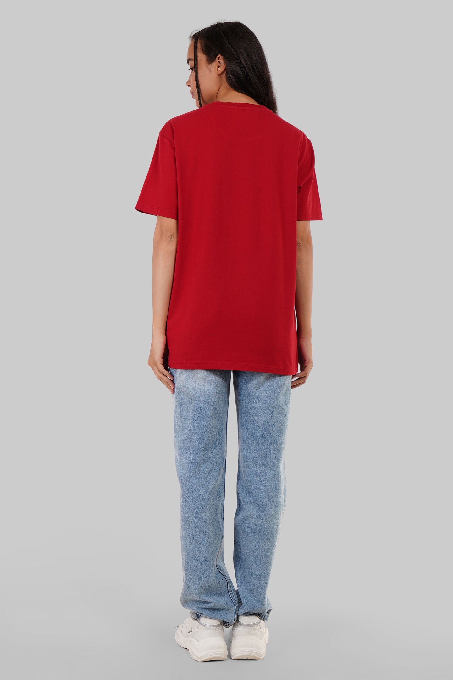 Arrggh Red Boyfriend Fit T-Shirt Women