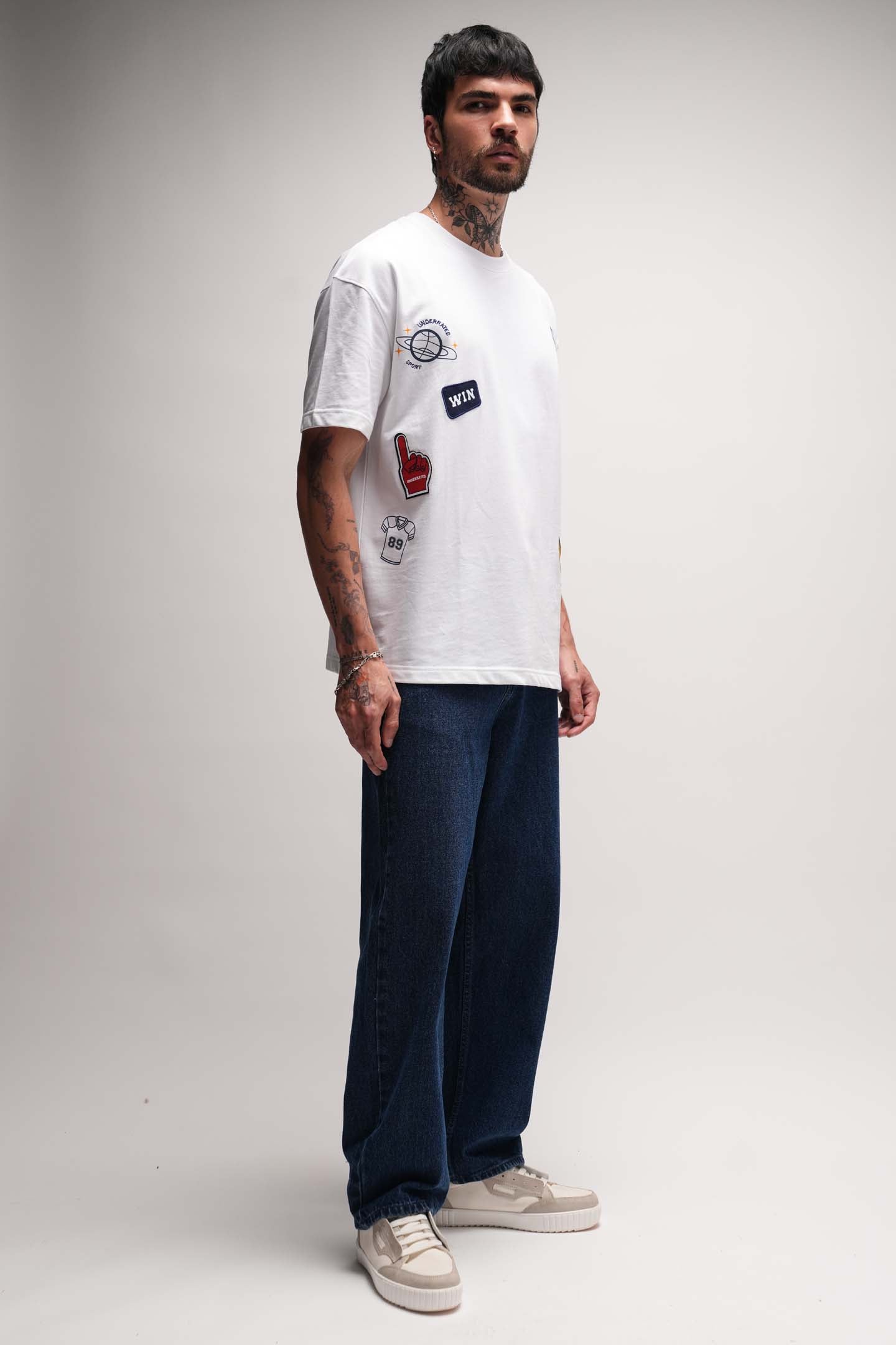 Indigo Men's Baggy Jeans