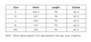Size Chart of Women Relaxed Fit Shirt Full Sleeves in cm