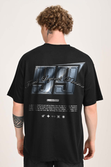 Legands 99 Black Oversized T-shirt Men