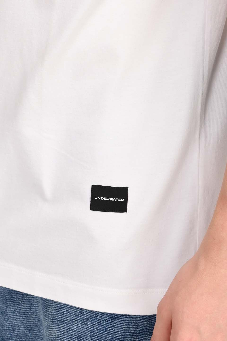 URC Card Club White Oversized Fit T-Shirt Men Pic 5