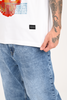 Distorted Labubu Skull White Oversized Fit T-Shirt Men Pic 3