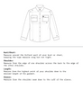 Measurement Guide of Women Relaxed Fit Shacket Full Sleeves