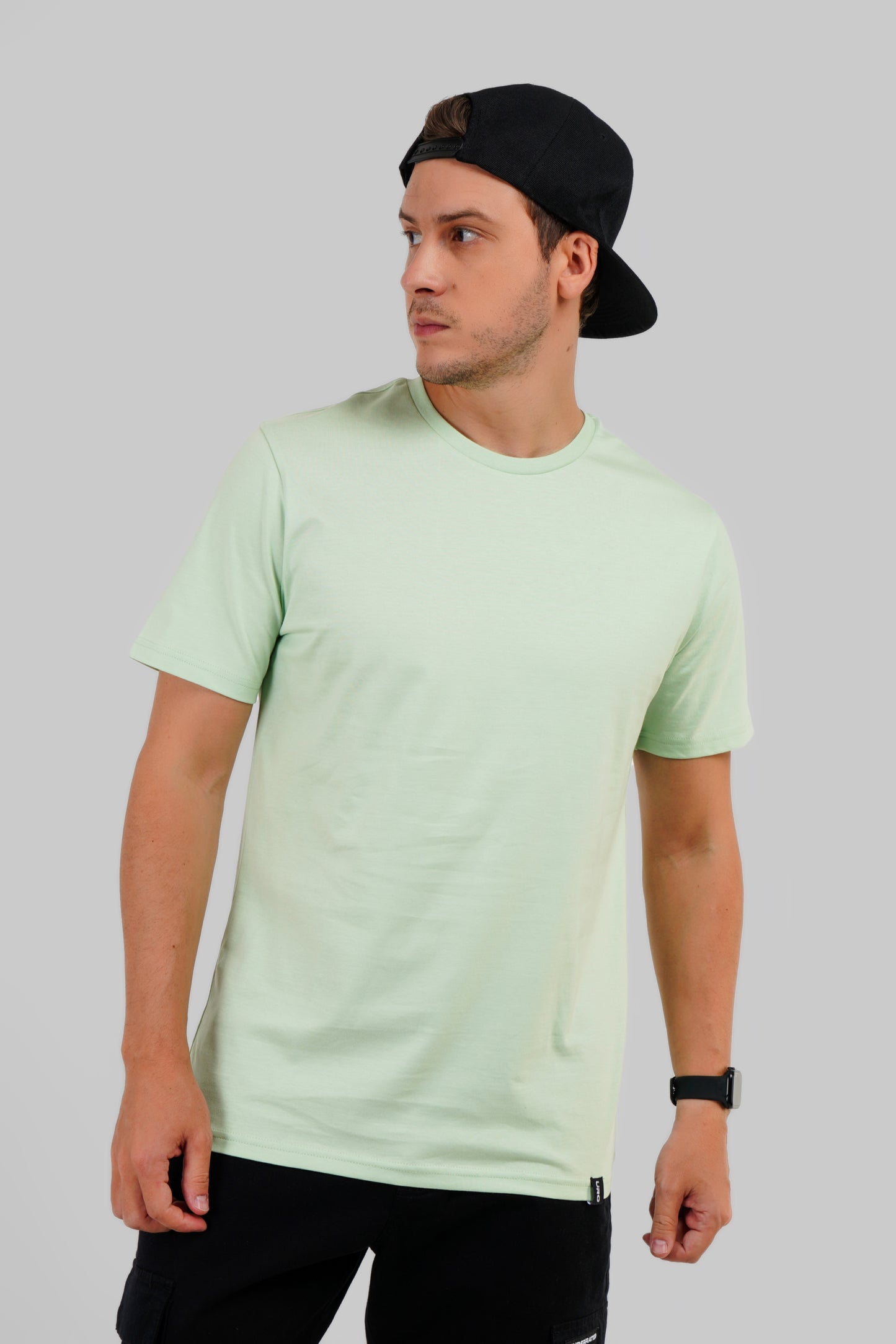 Pack of 3 Regular T-shirts - Lilac/Green/White
