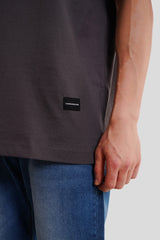 Puppet Strings Grey Oversized T-shirt Men