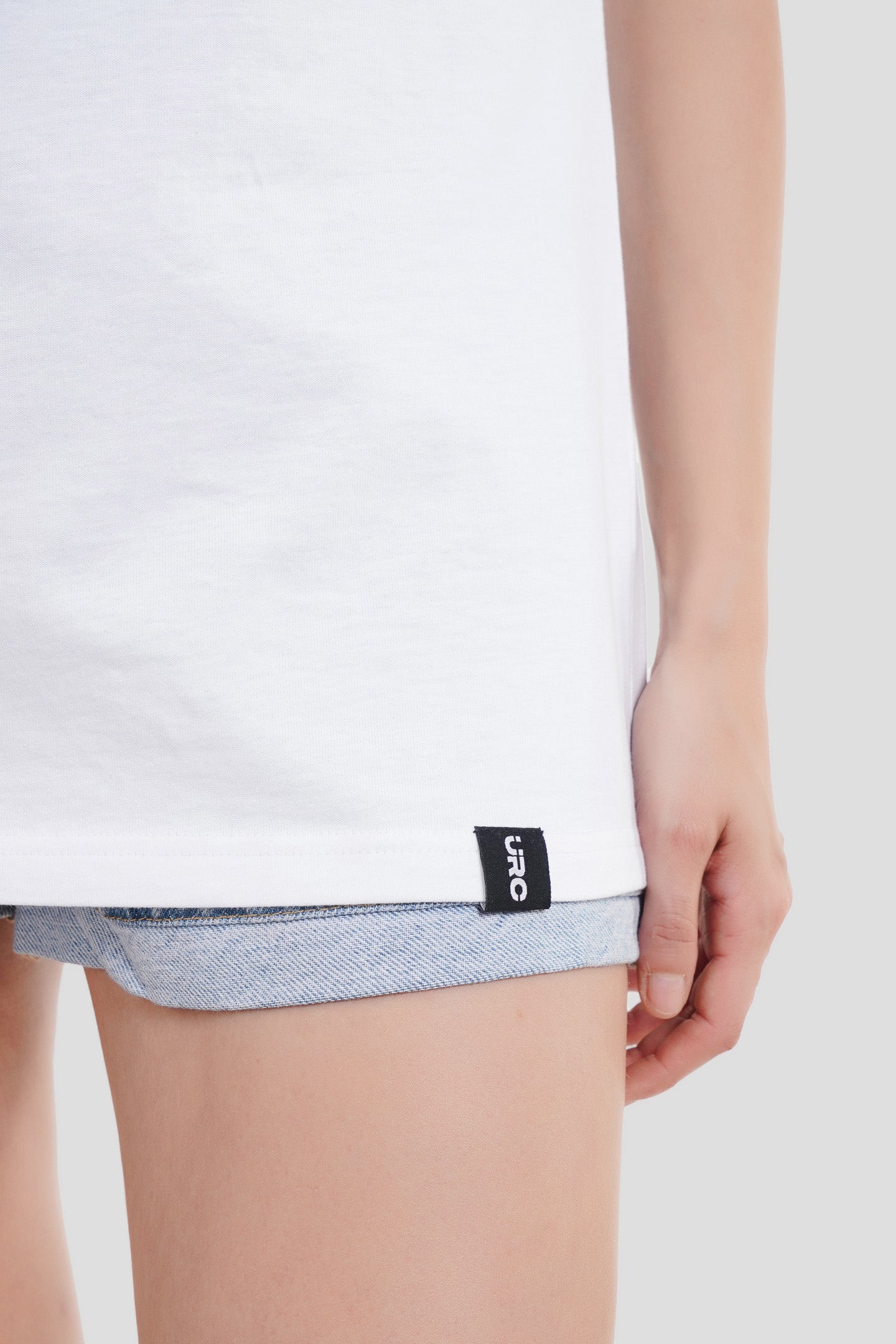 Cafe Underrated Club White Boyfriend Fit T-Shirt Women Pic 3