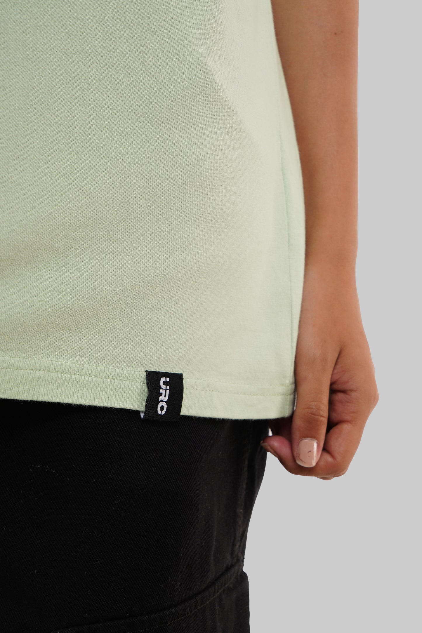 Pretty Girls Like Trap Music Pastel Green Boyfriend Fit T-Shirt Women