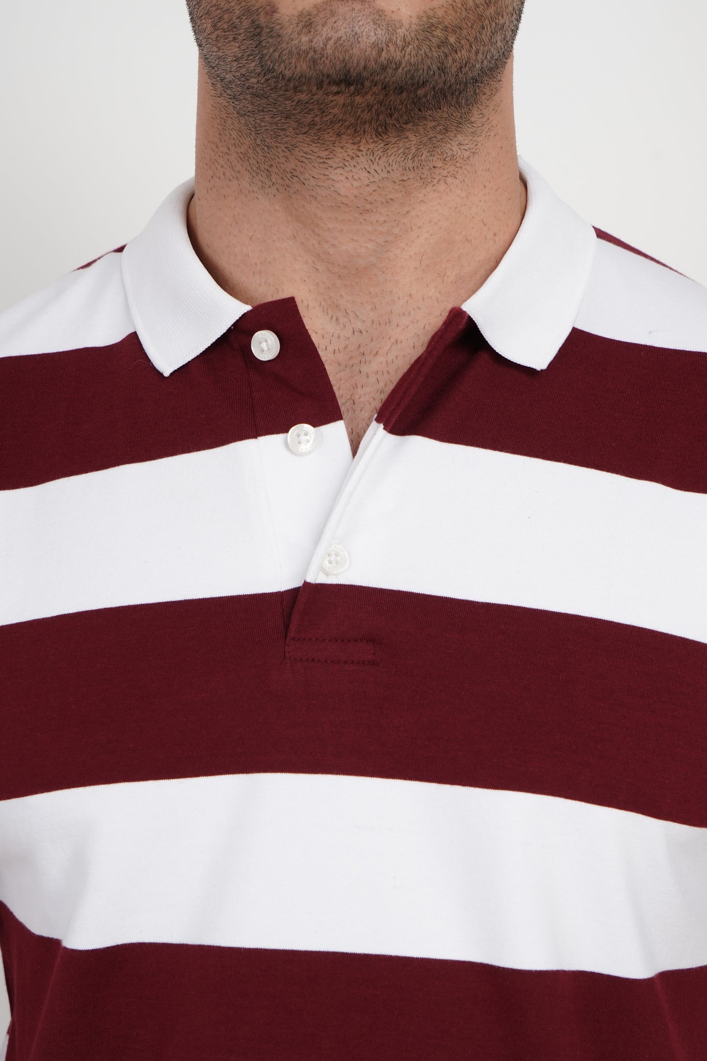 Pack of 3 - Striped Polo Neck T-shirt Combo for Men Pic 2