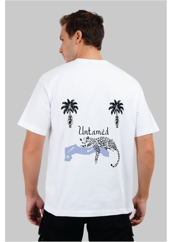 The Untamed White Oversized T-shirt