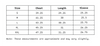 Size Chart of Men Slim Fit Shirt Full Sleeves in inches