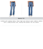 Fit Guide Of Women Denim Bootcut Fit
