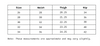 Size Chart Of Women Denim Bootcut Fit in inches
