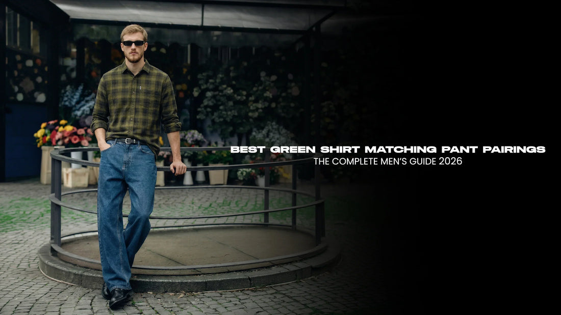 Best Green Shirt Matching Pant Pairings (The Complete Men’s Guide 2026)