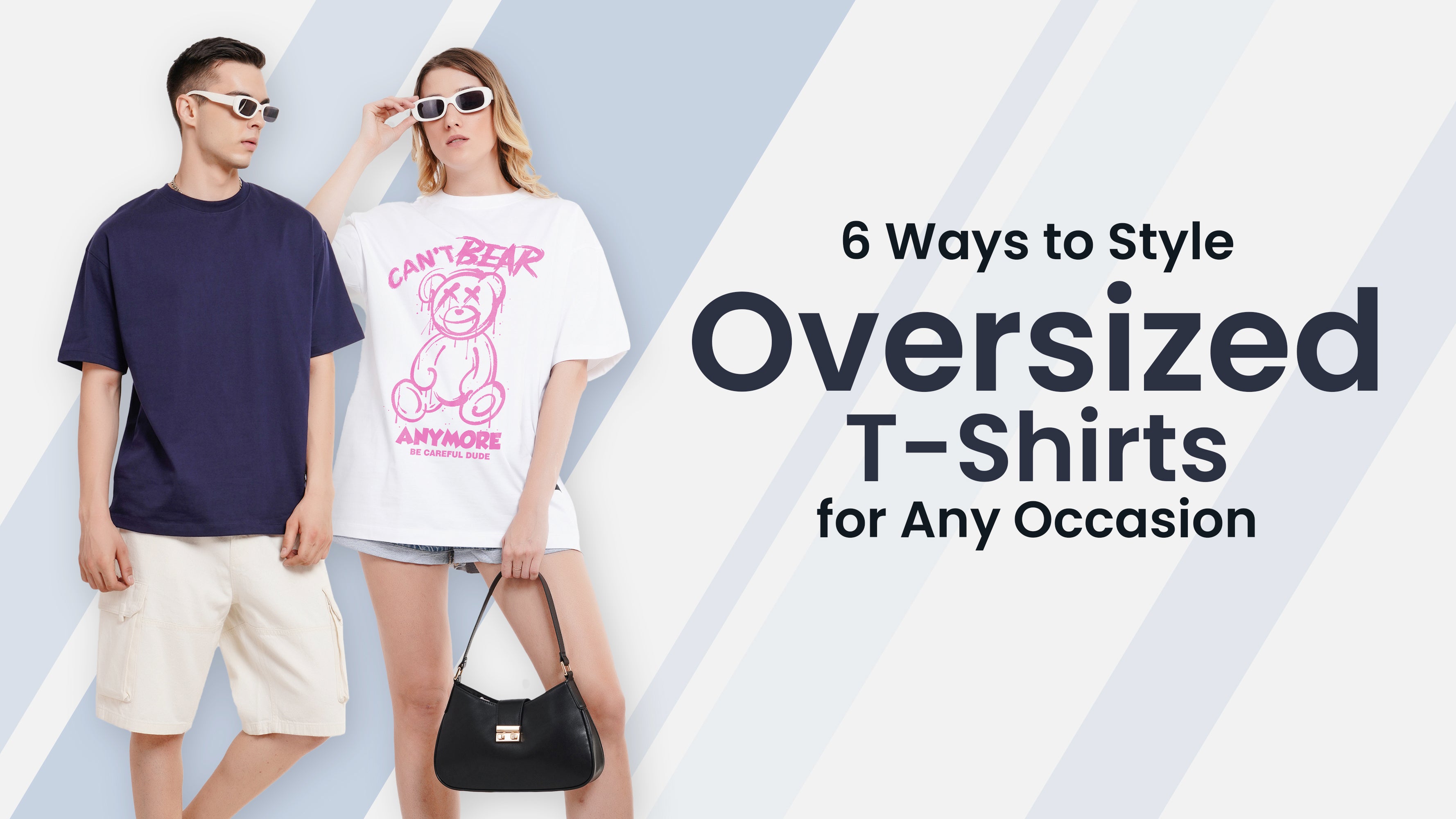 oversize t shirt styling blog banner