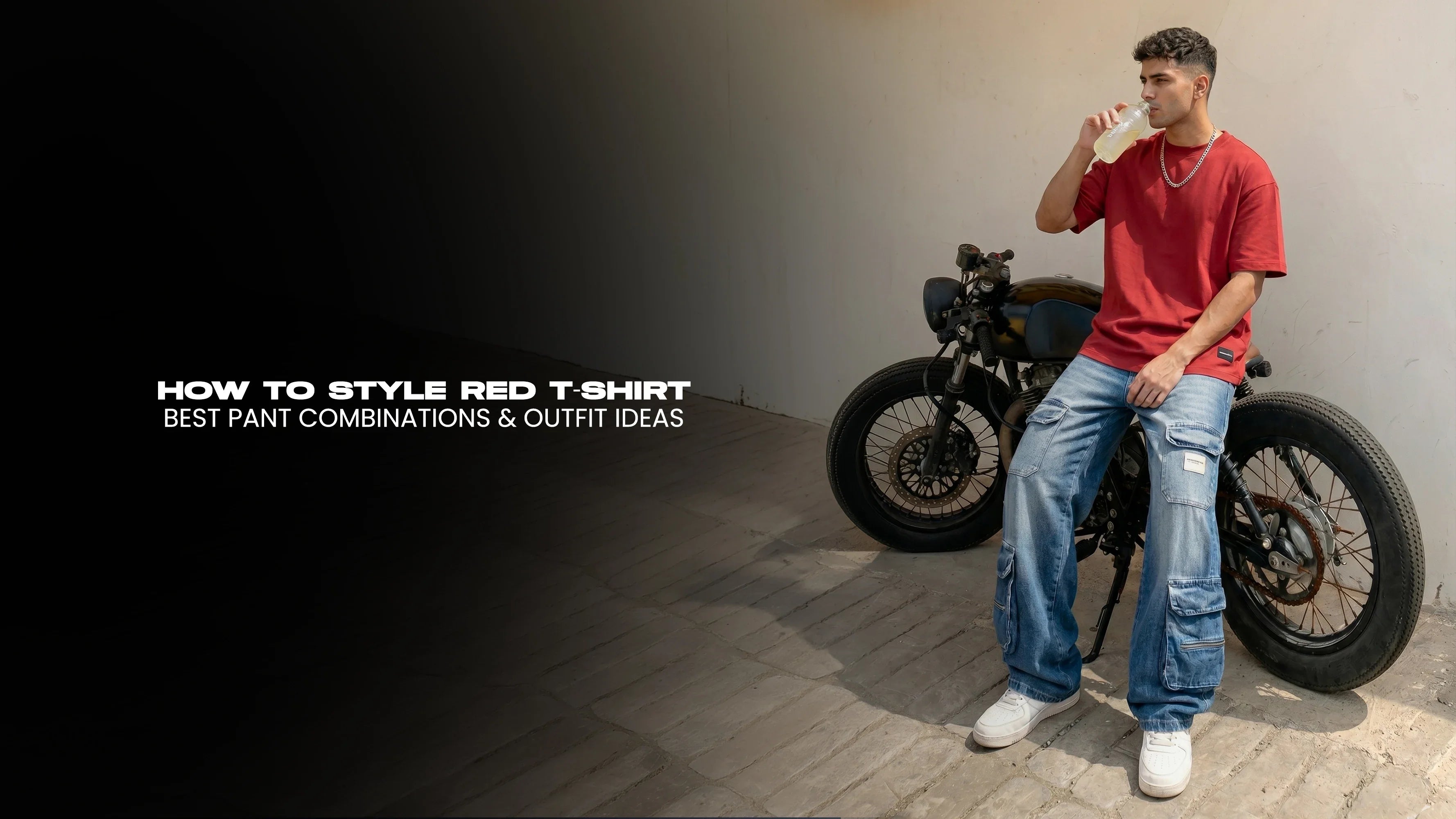 How to Style a Red T-shirt: Best Pant Combinations and Outfit Ideas