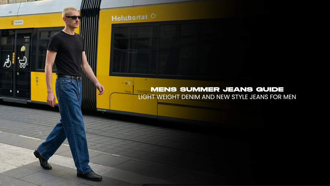 Mens Summer Jeans Guide: Lightweight Denim and New Style Jeans for Men