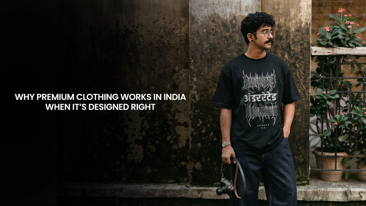 Why Premium Clothing Works in India When It’s Designed Right