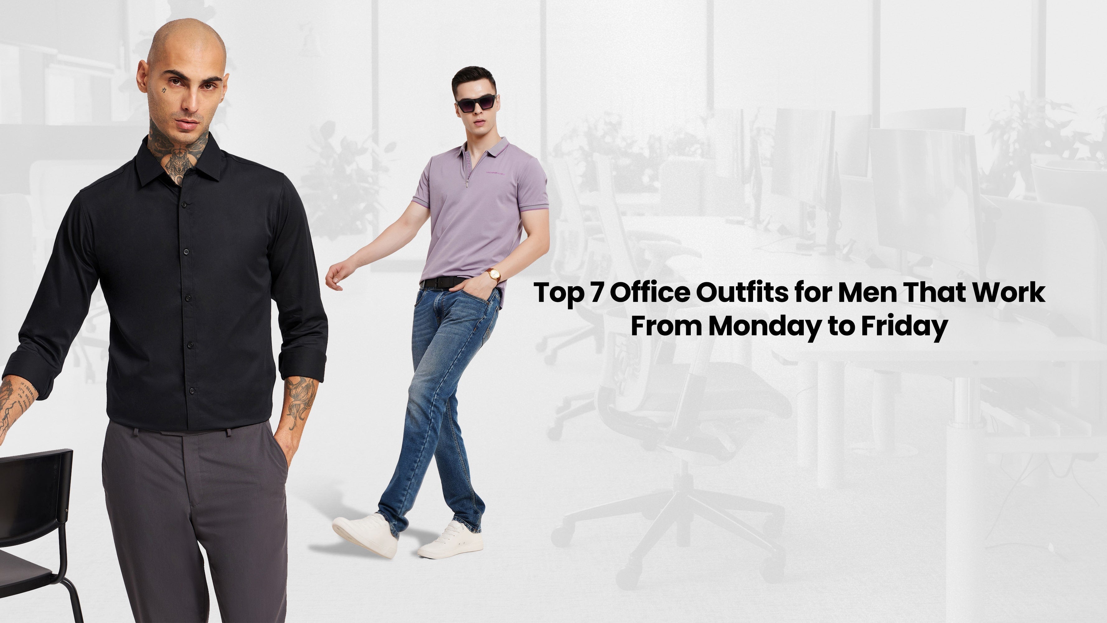 Office Outfits for Men - Blog Banner