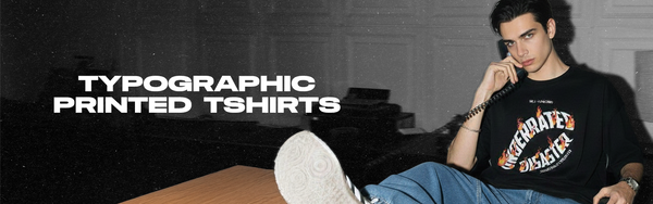 Typographic Print Crew Neck T-Shirt