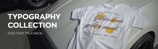 Typographic Print Crew Neck T-Shirt