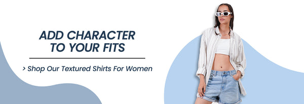 Textured Shirt For Women
