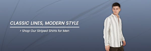 Striped Shirt Men