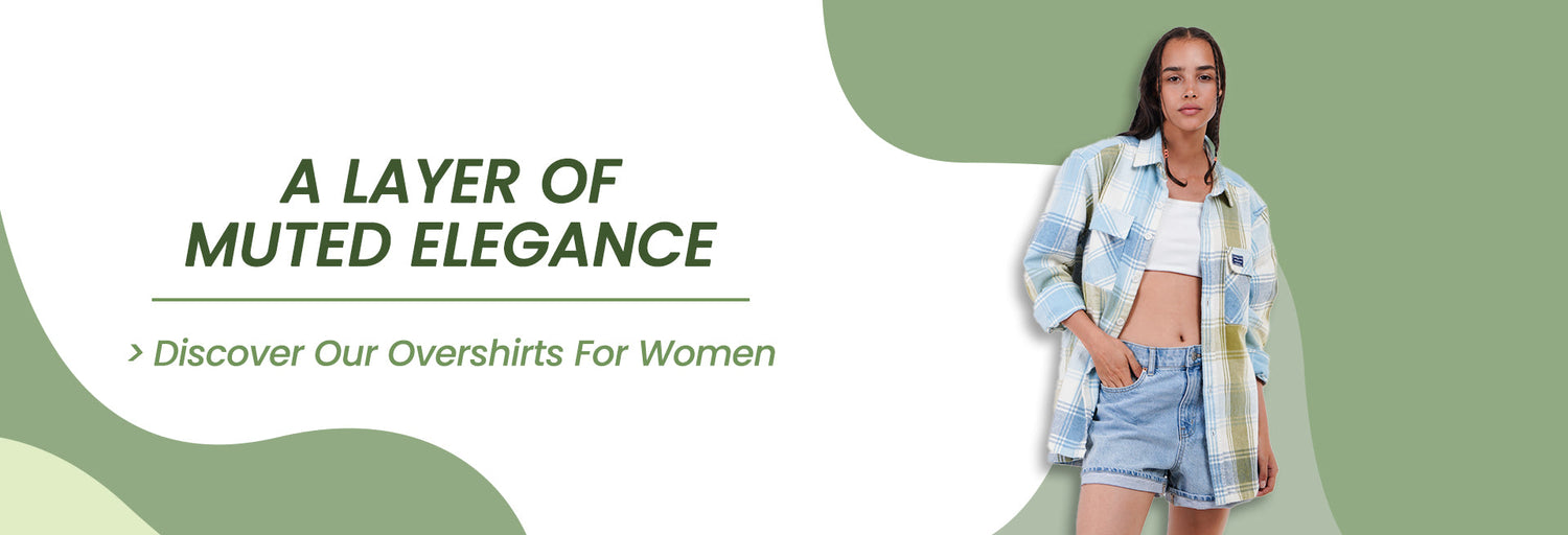 Overshirt For Women Collection Banner