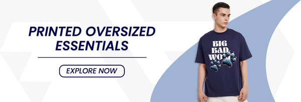 Oversized Printed T-Shirt Men
