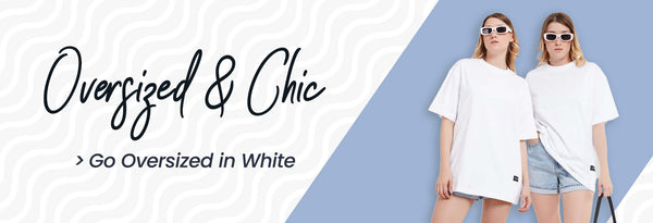 White Oversized T-shirt Women