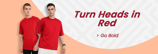 Red Color T-Shirts