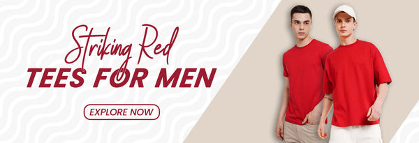 Red T-Shirt For Men