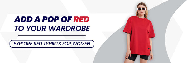 Red T-Shirt Woman