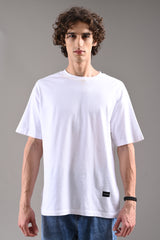 Pack of 4 Oversized T-shirts - White/Lilac/Red/Navy