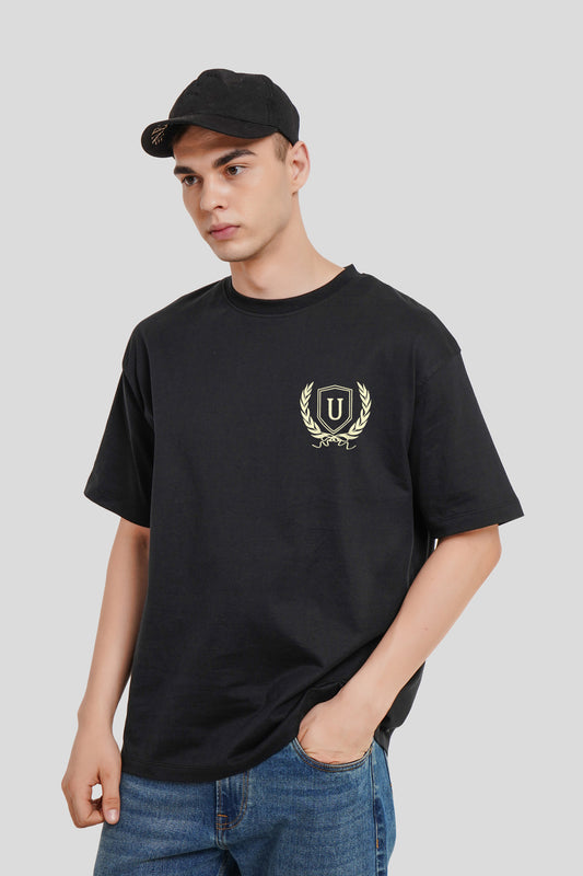 Legacy On Wheels Black Oversized Fit T-Shirt Men Pic 1