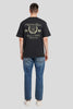 Legacy On Wheels Black Oversized Fit T-Shirt Men Pic 2