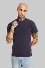Pack of 2 Acid Washed T-shirts - Grey/Navy Blue