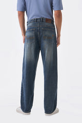 Light Vintage Blue Men's Baggy Jeans