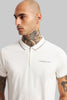 Men's Polo Neck T-shirt Combo - Pack of 2 Solid Essentials Lavender and White Pic 2
