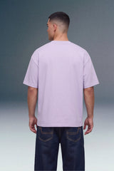 Rules The World Lilac Oversized T-shirt