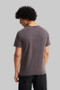 Tiger Roar Grey Acid Washed T-Shirt Men Pic 2