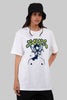 Scult Butterfly White Boyfriend Fit T-Shirt Women