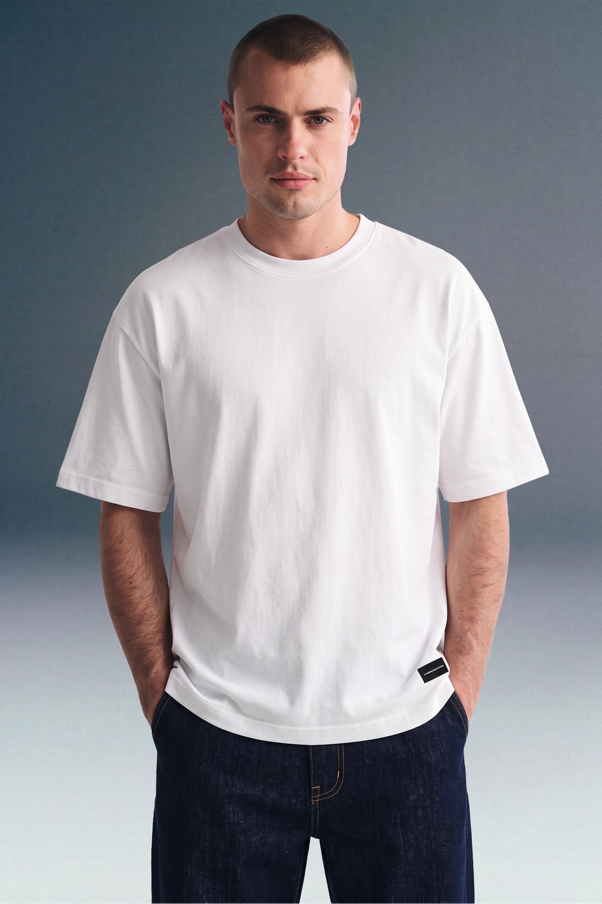 Do you love me White Oversized T-shirt