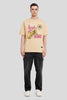Your Soul Is Mine Beige Printed T-Shirt