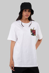 Ghost White Boyfriend Fit T-Shirt Women