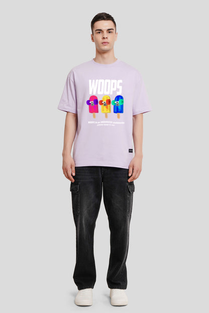 Woops Lilac Printed T-Shirt