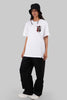 Trust No One 1 White Boyfriend Fit T-Shirt Women