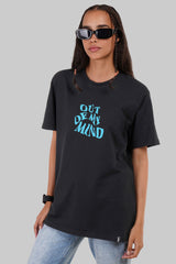 Out Of Mind Black Boyfriend Fit T-Shirt Women